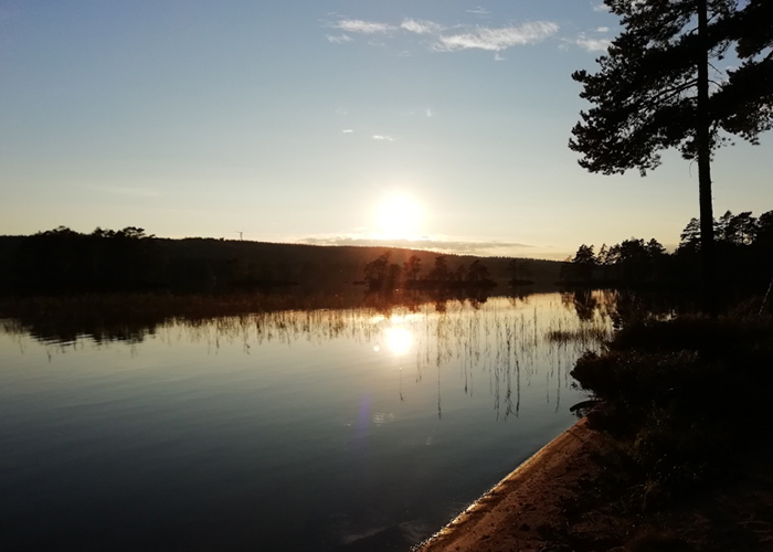 Strömnäs Naturcamping badstrand